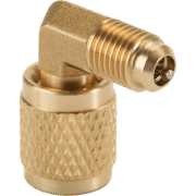 ADAPTATEUR DE TUYAUX COUDÉ AVEC ÉCROU TOURNANT